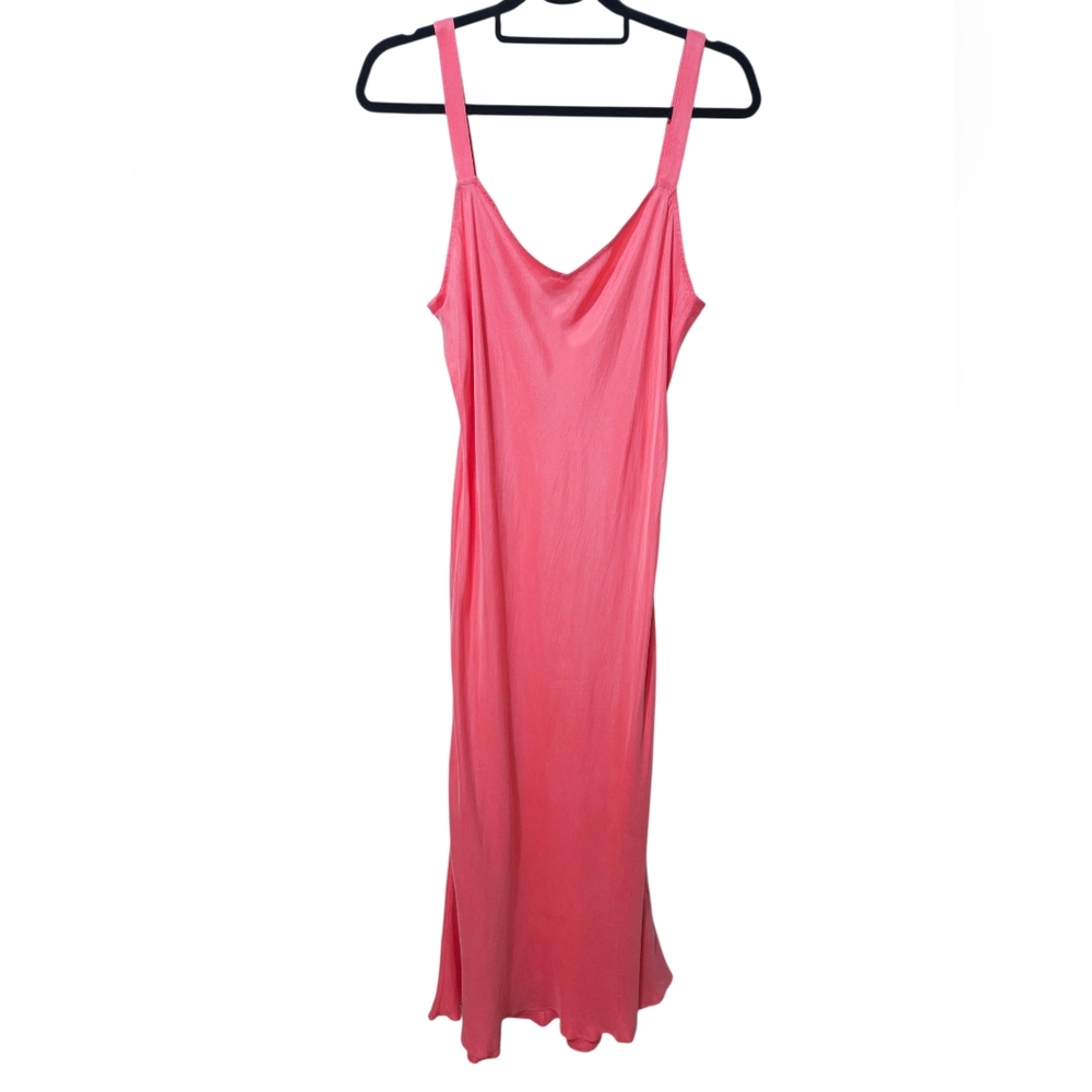 J.Crew Gwyneth V-neck slip dress in cupro blend Size US 10 Carolyn Bessette - Picture 5 of 16
